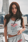 THE BE HAPPY TANK - GREY